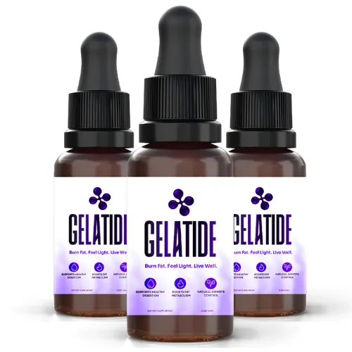 Gelatide Liquid Drops — 3 Bottle Pack, 90 Day Supply